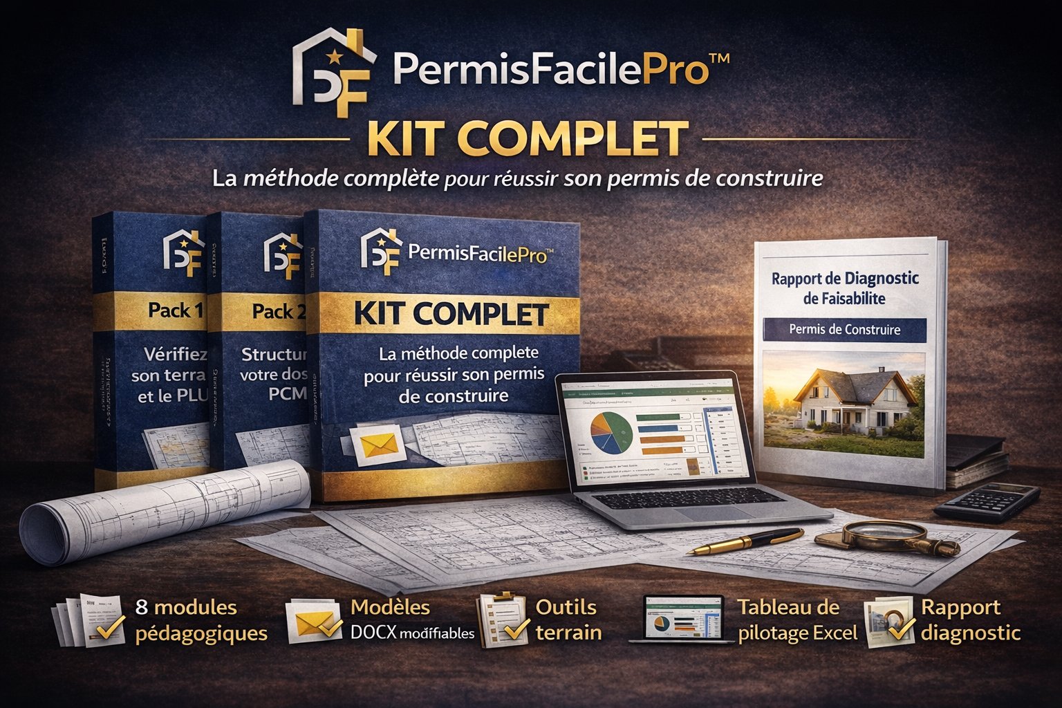 PermisFacile Pro™ — Kit Complet